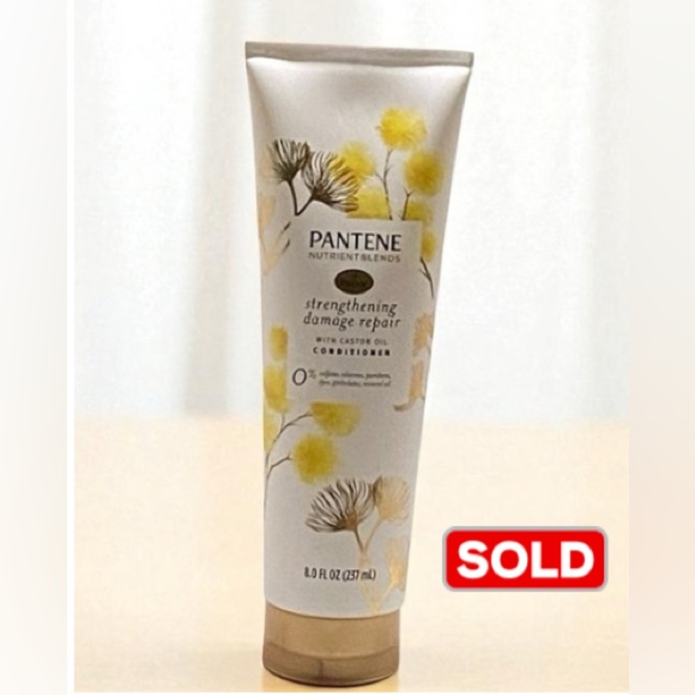 Pantene Nutrient Blends Strengthening Damage Repair Conditioner 8 oz Castor Oil